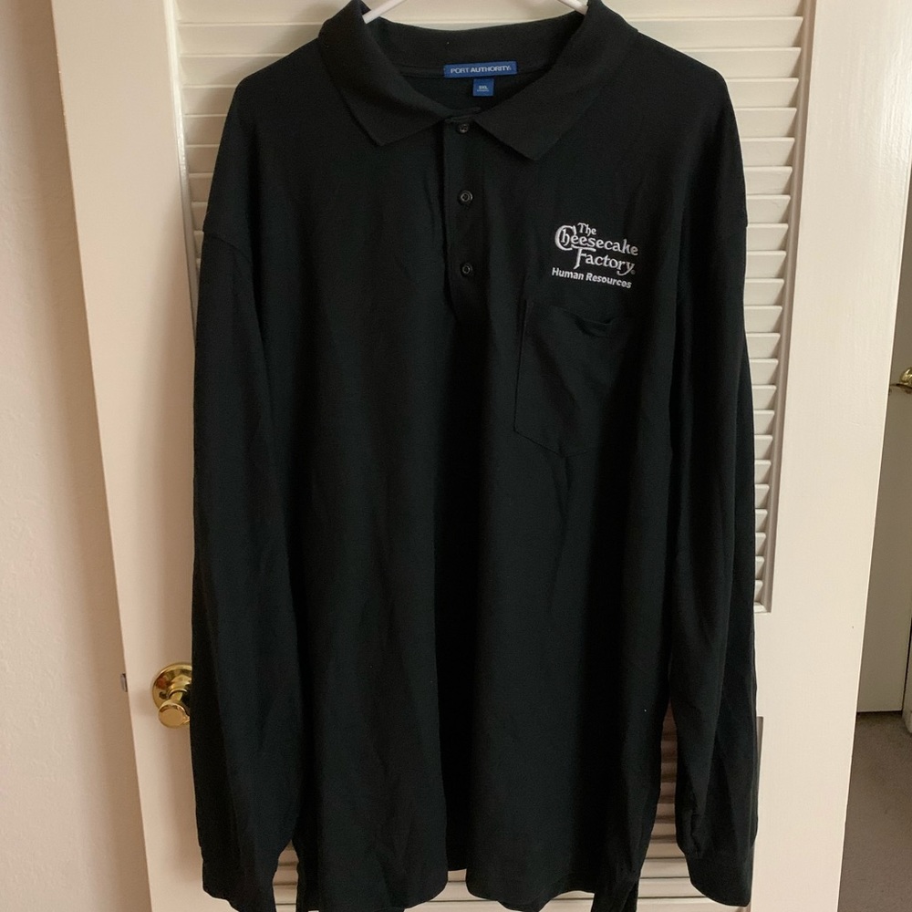 Port Authority Long Sleeve Polo w/ Cheesecake Logo